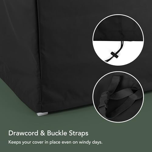 Covermates Ultima Deck Box Cover, Polyester, 26Wx26Dx25H, Ripstop Black