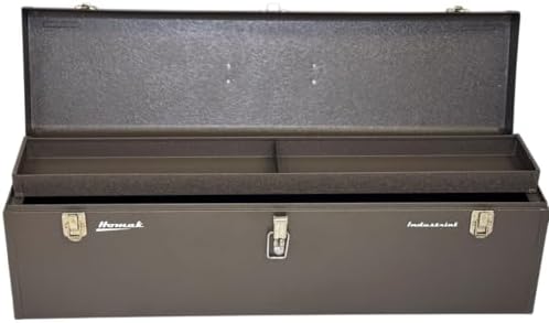 Homak 32-Inch Industrial Steel Toolbox, Brown Wrinkle Powder Coat, BW00200320