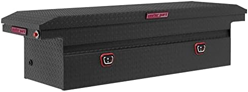 Weather Guard Saddle Truck Tool Box Aluminum Full Low Profile Textured Matte ...