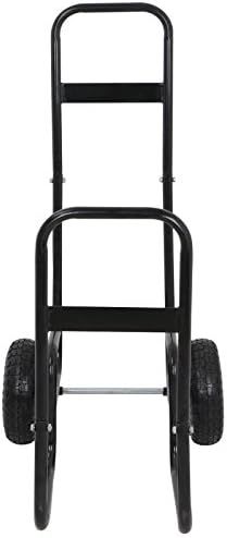 ZENY Portable Firewood Hauler & Carrier, Black