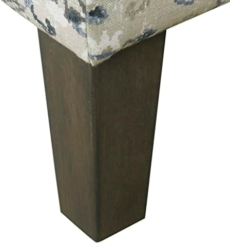 HomePop 36" Decorative Storage Bench - Antiqued Blue