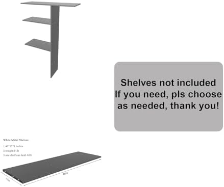 Mrosaa Sheds & Outdoor Storage, 52 Cu.ft Vertical Storage with Floor, Cab...