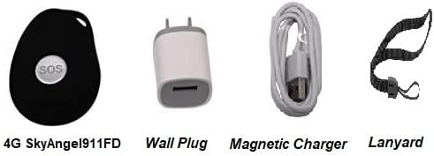 SkyAngel911FD - 4G -Mobile Cellular - NO Monthly FEE - 911-2-Way Voice -