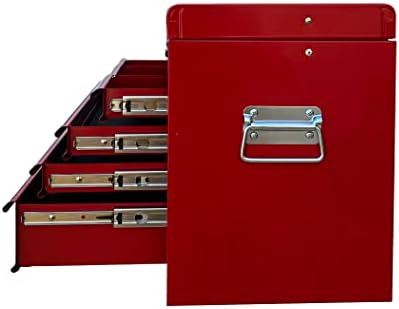 Workington Portable Metal Tool Chest with 6 Drawers, 24" 6-Drawer Tool C...