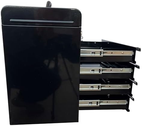 Workington Portable Metal Tool Chest with 4 Drawers, 20" 4-Drawer Tool C...