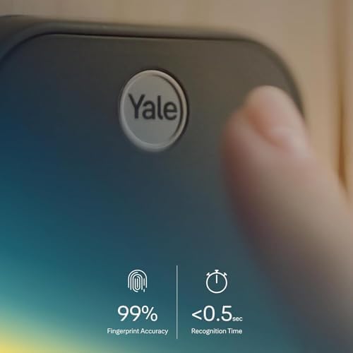 Yale Assure Lock 2 Touch Deadbolt, Satin Nickel Keyless Entry Door Lock with ...