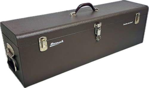 Homak 32-Inch Industrial Steel Toolbox, Brown Wrinkle Powder Coat, BW00200320