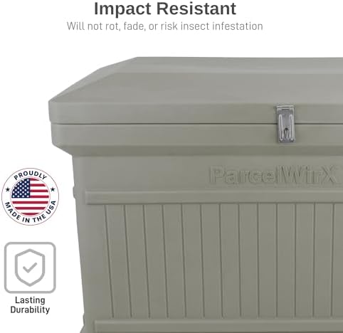 RTS Home Accents Parcelwirx Premium Horizontal Storage Cabinet/Package Delive...
