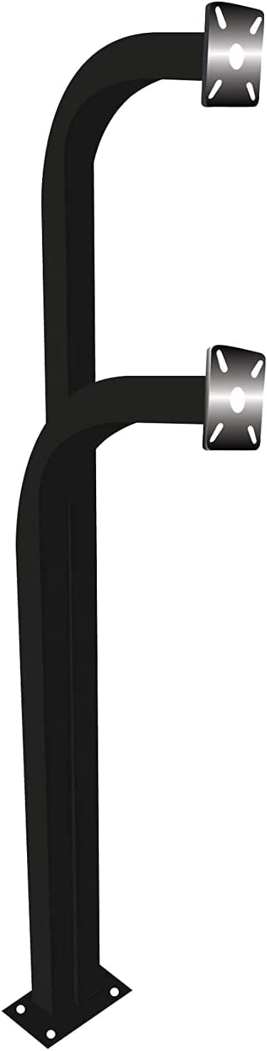 Gooseneck Stand Keypad Pedestal Pad Mount Aluminum mounting post gate entry D...