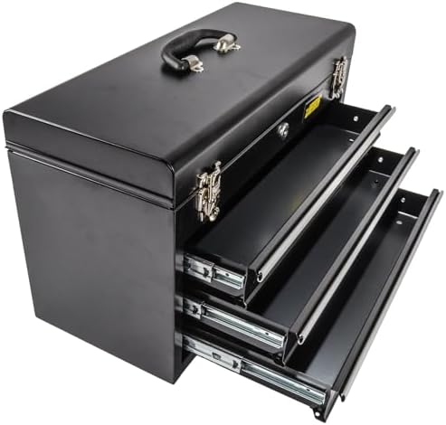 Portable 3 Drawer Tool Box