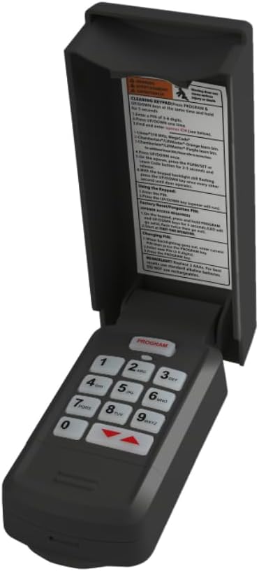Genie Garage Door Opener Keypad Replacement, Compatible with All Genie Intell...