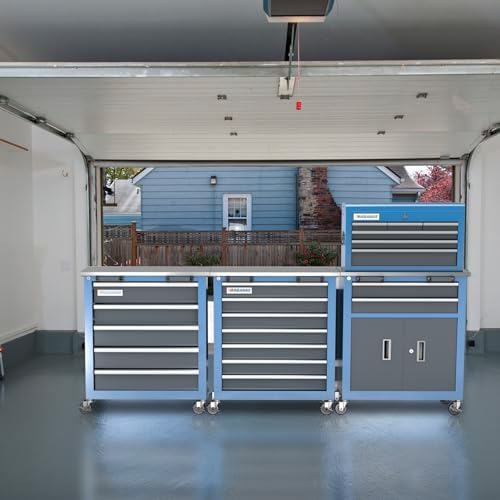 LARBANKE 20 Drawer Tool Chest-Include 5 Drawer&7 Drawer&8 Drawer Tool...