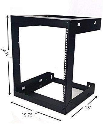 Raising electronics 12U Wall Mount Open Frame 19 Inch Server Equipment Rack