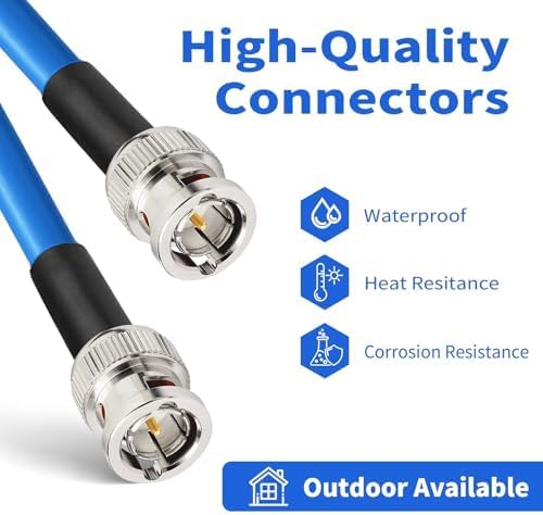 Superbat SDI Cable BNC Cable 3G/6G/12G,10FT/15FT/30FT/50FT/100FT/200FT