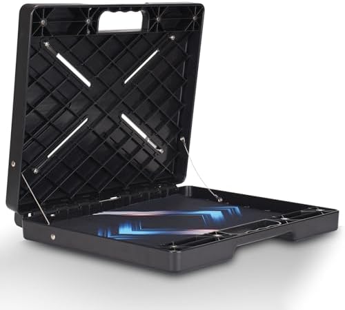 Magnetic Toolbox, Magnetic Laptop Stand Portable Workstation with Magnets