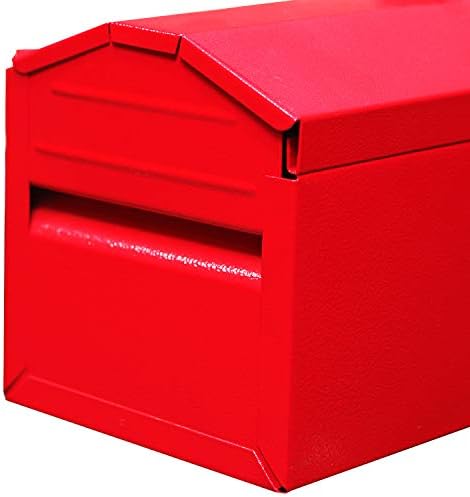 BIG RED TB101 Torin 19" Hip Roof Style Portable Steel Tool Box with Meta...