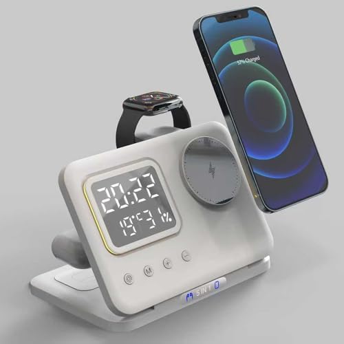 IHAO 5in1 Multi Functional Wireless Charger