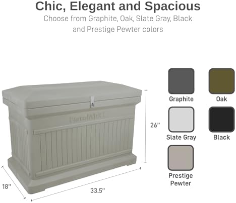 RTS Home Accents Parcelwirx Premium Horizontal Storage Cabinet/Package Delive...
