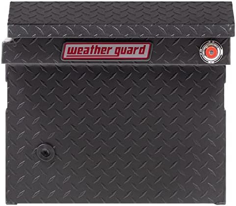 Weather Guard Saddle Truck Tool Box Aluminum Full Low Profile Textured Matte ...