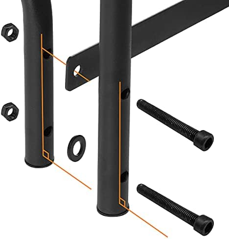 AKSG 8ft Firewood Rack Outdoor Heavy Duty Log Rack Firewood Storage Rack Fire...