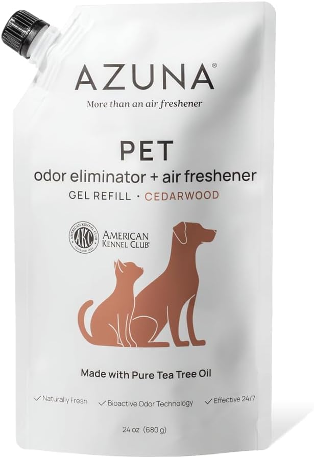 Azuna Pet Odor Eliminator for Strong Odor Gel | Plant Powered Australian Tea
