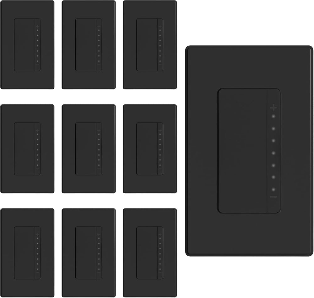 ELEGRP Dimmer Switch, Digital Dimmer Light Switch (10 Pack)