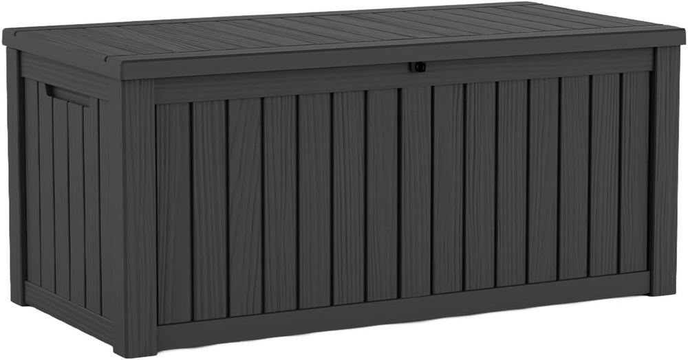 Deck Box Large Outdoor Storage for Patio Furniture, Outdoor Cushions, Garden ...