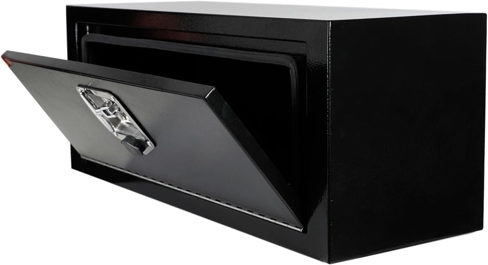 Underbody Truck Box Steel Storage Tool Box,27.5 x 10.5 x 10 Tool Chest Organi...
