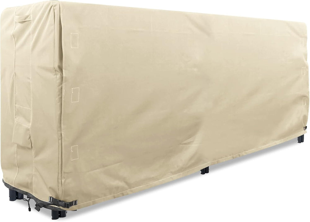 Heavy Duty Log Rack Cover - 8 Feet - Sahara Series - Beige