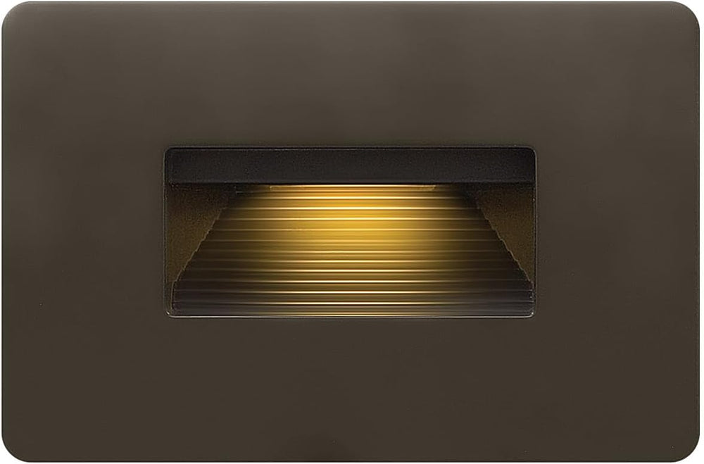 Hinkley Landscape Lighting Luna Horizontal 12v Step Light, Low-Voltage, 2700K...