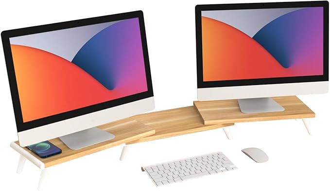 loukin Dual Monitor Stand Riser