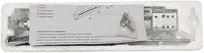 Automatic Greenhouse Window Opener Solar Heat Sensitive Auto Hothouse Vent