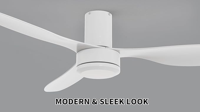 SMAAIR 52 Inch Ceiling Fan No Light