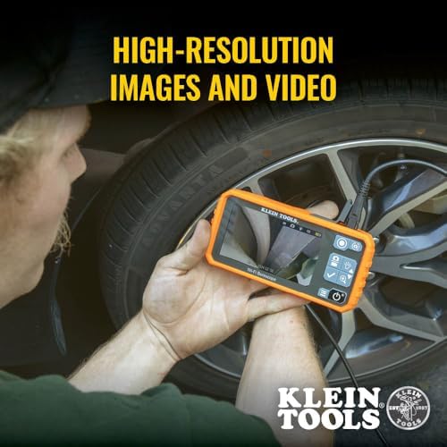 Klein Tools ET19 Wi-Fi Pro Borescope, 5.5 mm 9.8-Foot Armored Snake