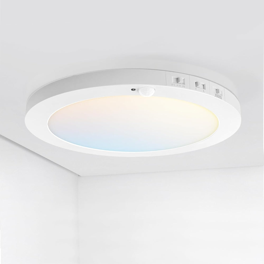 ASD LED 12" Round Flush Mount Ceiling Light Fixture, Low Profile Surface...
