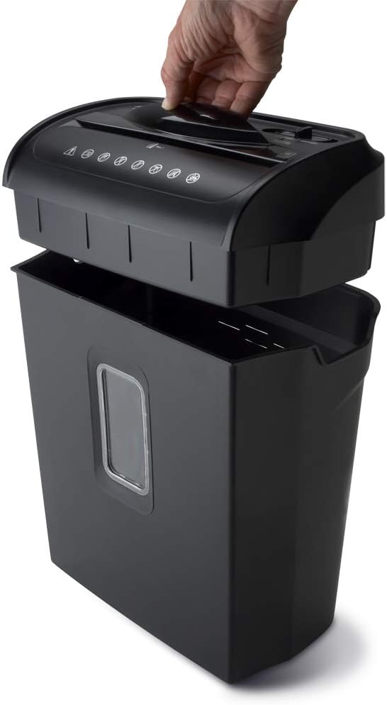 Aurora AU608MB High-Security 6-Sheet Micro-Cut Paper Credit Card Shredder