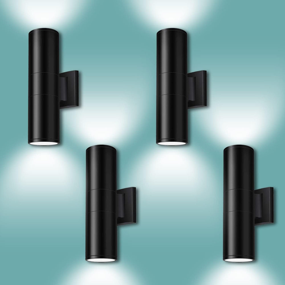 rosykite Dusk to Dawn Outdoor Wall Lighting, Double Up Down Aluminum Waterpro...