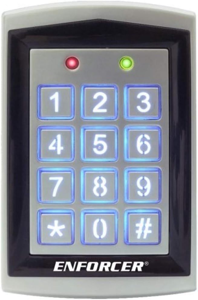 SK-1323-SPQ Seco-Larm Sealed Housing Weatherproof Digital Access Keypad w/Bui...