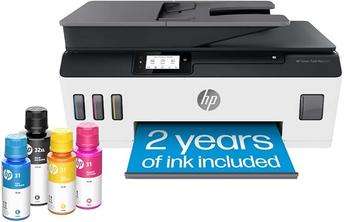 HP Smart Tank Plus 651 Wireless All-in-One Printer, Ink Tank Printer-for-Home