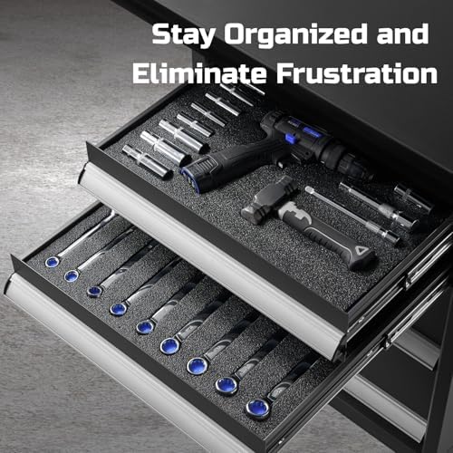 ONREVA Tool Box Foam Organizer 48x24x2 inch 1PC, Kaizen Sheets for Pro Tool C...