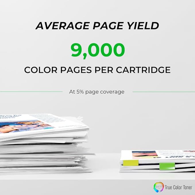 TCT TN810XL Color Toner Cartridge 3 Pack