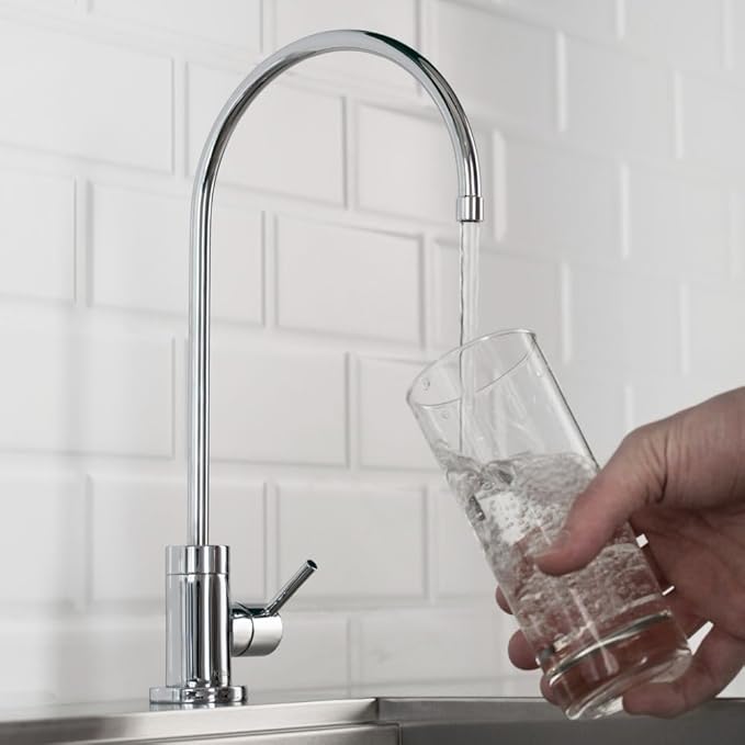 KRAUS Purita 100% Lead-Free Kitchen Water Filter Faucet in Chrome