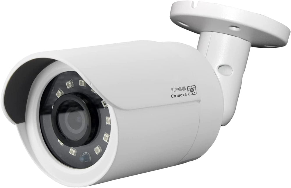 Real HD 4MP PoE IP Bullet Outdoor Camera, 2.8mm Wide Angle, H.265, IP66 Weath...