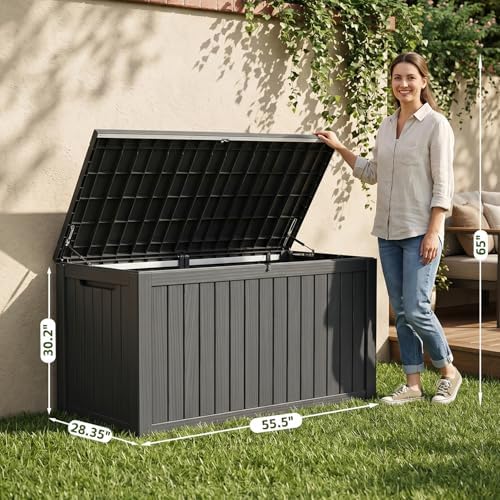 200 Gallons Outdoor Storage Deck Box