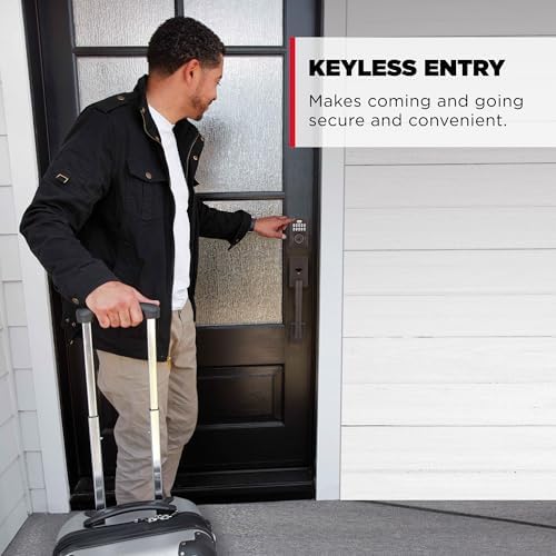 Kwikset HomeConnect 620 Z-Wave Long Range Keypad Smart Lock Keyless Entry