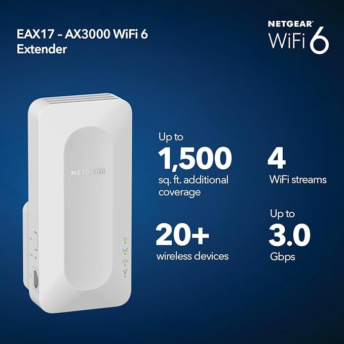 NETGEAR WiFi 6 Range Extender