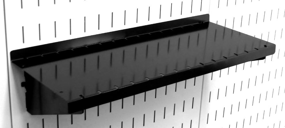 Wall Control 32" x 16" Black Metal Pegboard Pack - 2 Panels & 1...