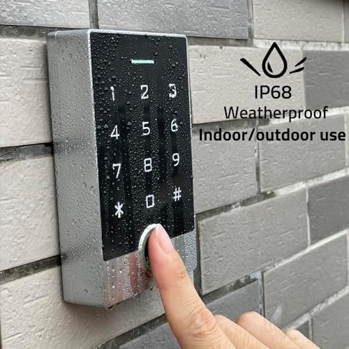 Wireless WiFi TUYA Access Control System, Fingerprint Password ID Keypad