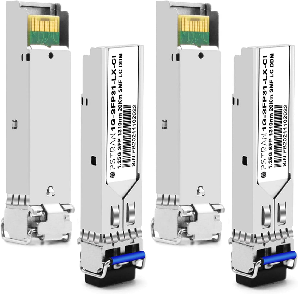 OPSTRAN 1000BASE-LX/LH SFP Optical Transceiver Module Compatible (4 Pack)