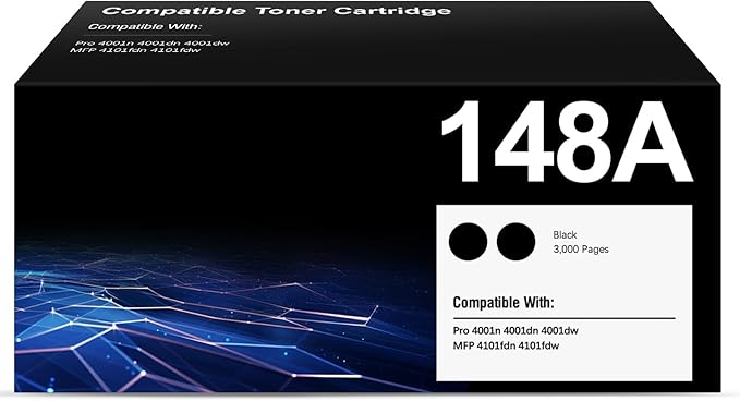 148A Toner Cartridges Compatible Replacement (2-Pack)